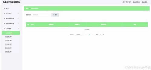 基于Django與Vue的兒童二手用品交易網(wǎng)站設(shè)計與實(shí)現(xiàn)